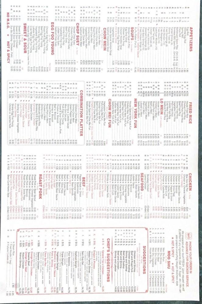 Best Food In Town Menu image 3